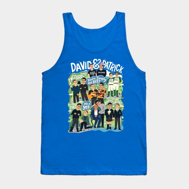 D&P Collage Tank Top by risarodil